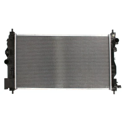 Abbildung von THERMOTEC D7X085TT Kühler, Motorkühlung Aluminium für Fahrzeuge mit/ohne Klimaanlage 680 388 26 Schaltgetriebe Kühlrippen gelötet
