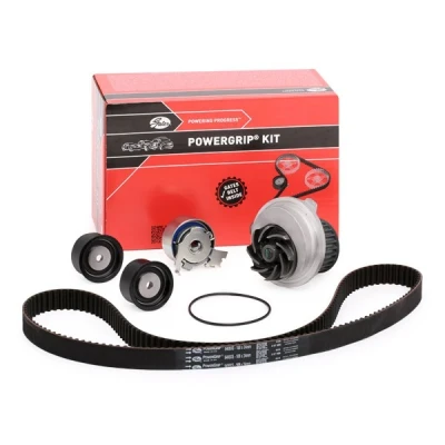 Abbildung von GATES KP15408XS Wasserpumpe + Zahnriemensatz mit Tru Power OPEL: Vectra A Saloon, Calibra A, Astra F CC, CHEVROLET: Nubira Estate