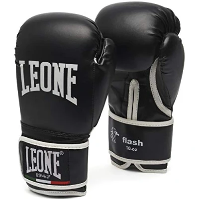 Abbildung von LEONE 1947, Flash Boxhandschuhe, Unisex Erwachsene, Schwarz, 16 OZ, GN083