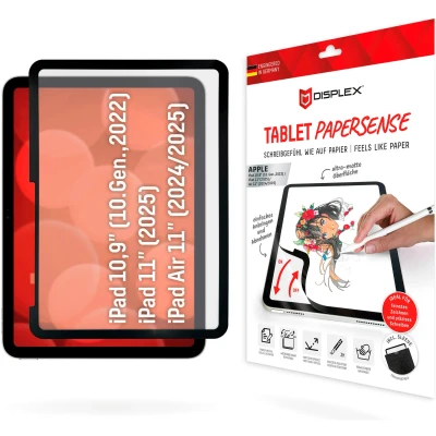 Abbildung von Apple iPad 10.9 (2022) Schutzfolie Displex Papersense Screenprotector Screen Protector für das (10 Zoll) Transparent
