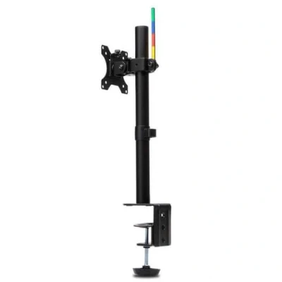 Abbildung von Kensington Ergo Monitorarm für 1 Bildschirm bis 34 Zoll, VESA 75/100, SmartFit System ergonomische Höheneinstellung, flexible Monitorhalterung mit Kabelaufbewahrung, K55411WW