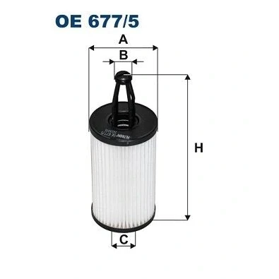 Abbildung von Ölfilter FILTRON OE677/5