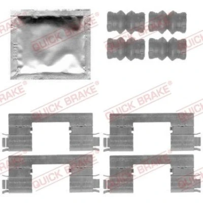Abbildung von QUICK BRAKE 109 1798 Zubehörsatz, Scheibenbremsbelag