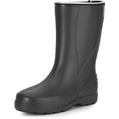 Abbildung von Ladeheid Damen leichte Eva Gummistiefel Regenstiefel LADW005 (Graphite 9490, 42 EU)