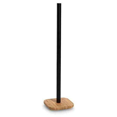 Abbildung von Zeller 18928 WC Rollenhalter, Bambus, ca. 12 x 46 cm, Toilettenpapier Aufbewahrung …