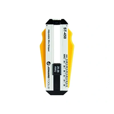 Abbildung von Jonard Tools ST 450 ABS Präzisionsabisolierzange, verstellbar, 26 36 AWG, 8,5 15,7 cm Länge x 3,5 Höhe 4,5 Dicke