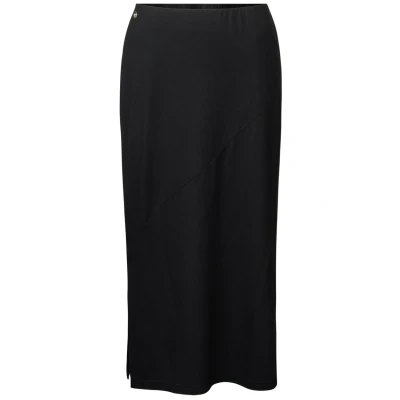 Abbildung von STREET ONE Damen A361771 Knielanger Rock, Schwarz, 40W