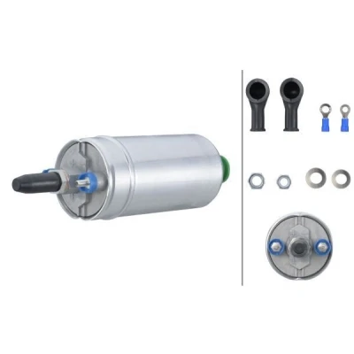 Abbildung von HELLA 8TF 358 302 831 Kraftstoffpumpe elektrisch ohne Dichtung AUDI: Cabriolet B4, 80 B3, 100 C3 Saloon, MERCEDES BENZ: S Class W124 Estate