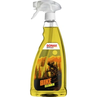 Abbildung von SONAX BIKE Cleaner Sonderedition (1 Liter) Fahrradreiniger für Aluminium, Mattlacke, Carbon &amp; Kunststoffoberflächen, reinigt Kette Zahnkränze, E Bikes, materialschonend Art Nr. 08523410