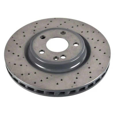 Abbildung von FEBI BILSTEIN 107501 Bremsscheibe Vorderachse 320 30 5 112 gelocht/innenbel. beschichtet MERCEDES BENZ: A Class, CLA Coupe, Estate