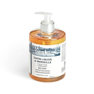 Abbildung von La Corvette Flüssigseife de Marseille Nature, 500 ml