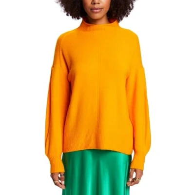 Abbildung von Esprit Strickpullover, Damen, Größe: Medium, Golden orange