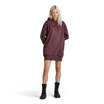 Abbildung von G STAR Flock Hooded Sweater Dress