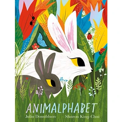 Abbildung von Animalphabet: A lift The flap ABC book from author of Gruffalo