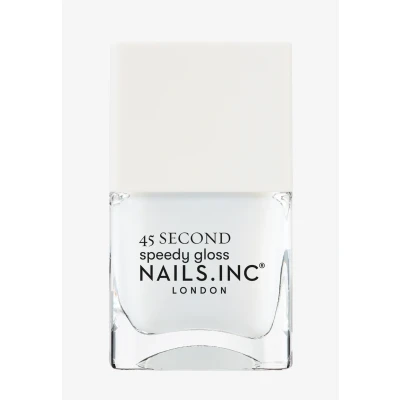 Abbildung von Nails Inc FIND ME in FULHAM Quick Drying Nagellack Leuchtendes Weiß Schnelltrocknend 45 Sekunden Nagelstärkend mit Hexanal, Kalzium, Magnesium Cruelty Free Perfekte Maniküre