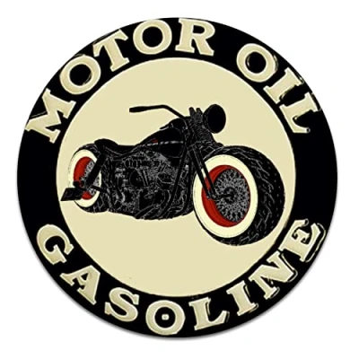 Abbildung von Finest Folia Retro Vintage Aufkleber Sticker Old School Ace Kult Rockabilly (#13 Motor Oil)