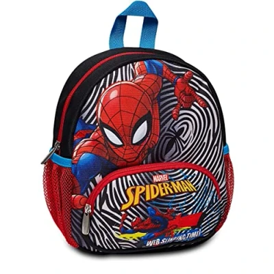 Abbildung von Seven Rucksack, Schulranzen für Kindergarten &amp; Freizeit; Ideal Ausflüge, Mädchen und Jungen; SPIDERMAN