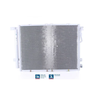 Abbildung von NISSENS 940203 Klimakondensator mit Trockner Aluminium 593 R 134a KIA: SORENTO 1