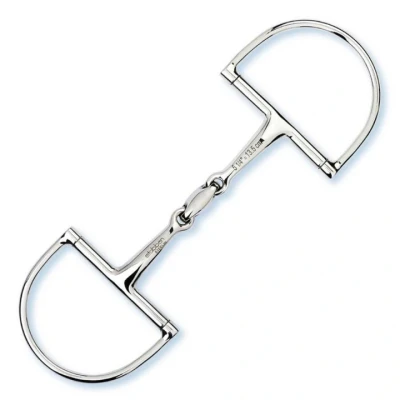 Abbildung von Stübben D Trense Easy Control Doppelt Gebrochen Edelstahl 12,5cm