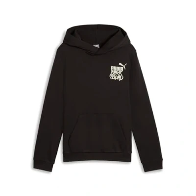 Abbildung von PUMA ESS+ MID 90s Hoodie FL B, Jungen Schweiß, Black, 681877 152