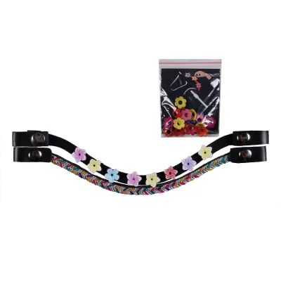 Abbildung von HKM Stirnriemen Hobby Horsing Set von 3 Blume