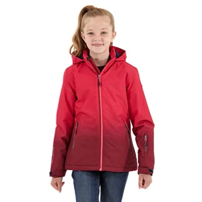 Abbildung von Killtec Mädchen Lynge Grls Jckt Funktionsjacke Mit Kapuze Und Schneefang, Rosa, 140 EU