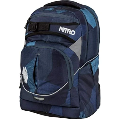 Abbildung von Nitro DAY Superhero 44 CM Trekkingrucksack für Kinder, Größe: One Size, Fragments blue