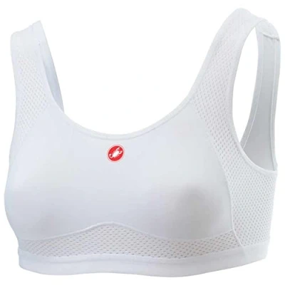 Abbildung von CASTELLI Damen Rosso Corsa Sports Bra, Weiss Schwarz, M EU