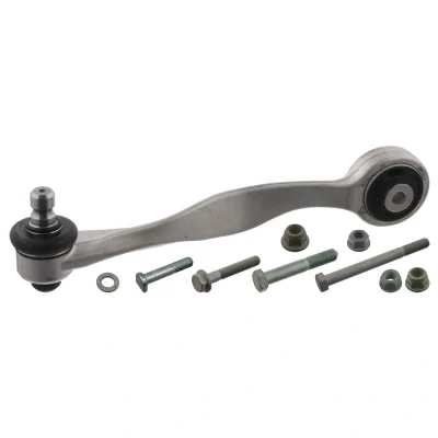 Abbildung von FEBI BILSTEIN 40744 Querlenker mit Anbaumaterial Trag /Führungsgelenk, Lager Vorderachse links, oben, hinten Aluminium