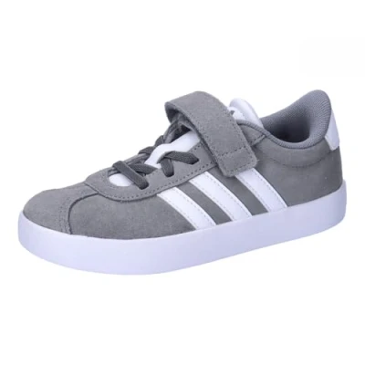 Abbildung von adidas VL Court 3.0 Hook and Loop Shoes Kids Schuhe, Grey Three/Cloud White/Grey Two, 29 EU