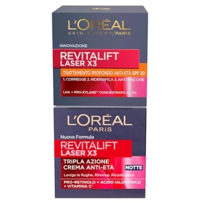 Abbildung von L&#039;Oréal Paris Revitalift Laser X3 Anti Ageing Nacht und Tiefenbehandlung