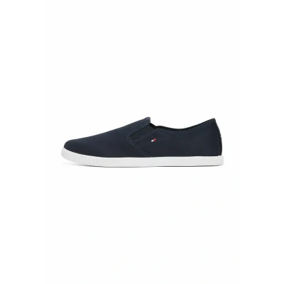 Abbildung von Tommy Hilfiger Slipper, Damen, Größe: 36, Space blue Textil