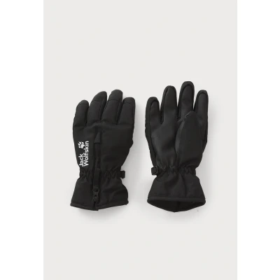 Abbildung von Jack Wolfskin EASY ZIP Glove Unisex Fingerhandschuh für Kinder, Größe: 4, Black
