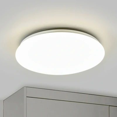 Abbildung von Philips myLiving LED Suede Deckenleuchte, 5W, Weiß