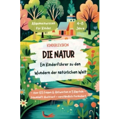 Abbildung von Kinderfragen &amp; Kinderlexikon DIE NATUR Allgemeinwissen für Kinder ab 4 Wissen Kids in KiTa, Vorschule Grundschule: 65+ Fragen Antworten ... verständlich ideal als Geschenk