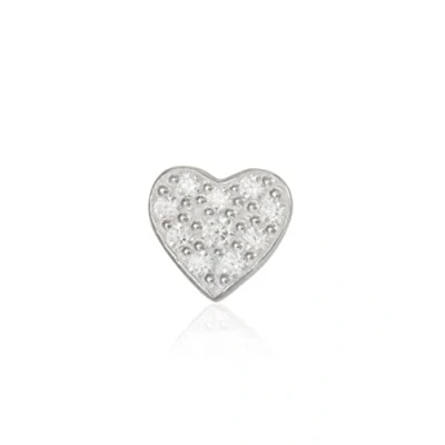 Abbildung von Thomas Sabo Einzel Ohrstecker Herz pavé Silber 925 Sterling H2145 051 14