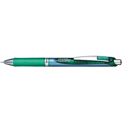 Abbildung von Pentel BLN75 DX Gel Tintenroller EnerGel mit Druckmechanik und Nadelspitze, 1 Stück, Kugeldurchmesser 0,5 mm, Schreibbreite 0,25 mm