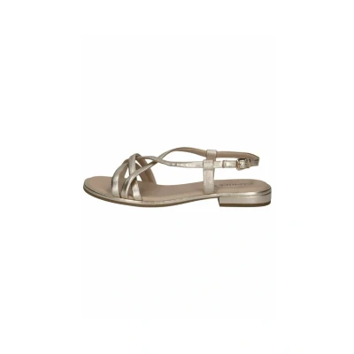 Abbildung von Caprice Riemensandalette, Damen, Größe: 38, Lt gold metal Schuhe