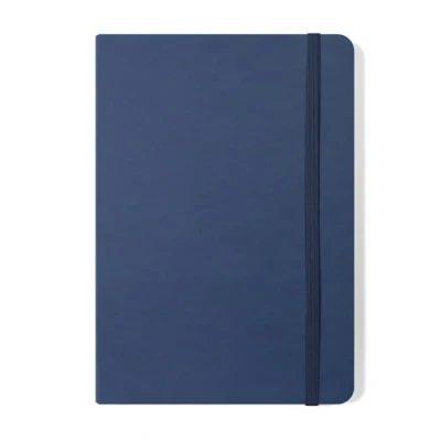 Abbildung von Silvine A5 Executive Notizbuch/Tagebuch, gebunden, Blau, 160 linierte Seiten, 90 g/m² Premium Papier, elfenbeinfarben, 197BL
