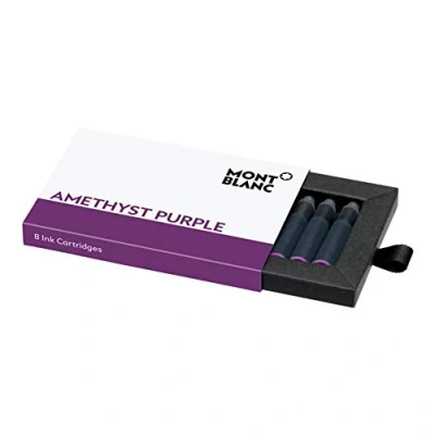 Abbildung von Montblanc Tintenpatronen für Füllfederhalter, Farbe Amethyst Purple, 8 Stück, 124487