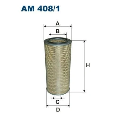 Abbildung von FILTRON AM 408/1 Luftfilter 579 271 Filtereinsatz