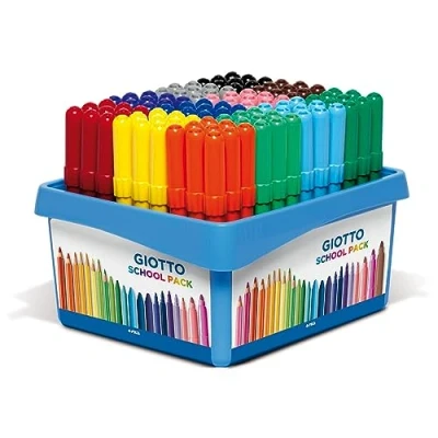 Abbildung von Giotto 5240 00 Turbo Maxi 108 er Schulbox, farbig sortiert