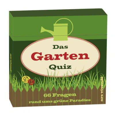 Abbildung von das Garten Quiz: 66 Fragen &amp; Antworten für Hobbygärtner und Naturfreunde! Entdecke die Geheimnisse Tipps einen grünen Daumen! rund um grüne Paradies