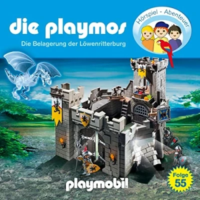 Abbildung von Die Playmos Folge 55: Belagerung der Löwenritterburg (Das Original Playmobil Hörspiel)