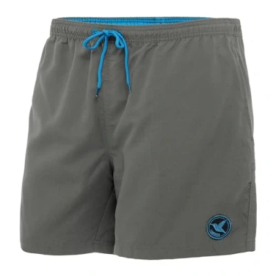 Abbildung von Ladeheid Badehose Herren Bequeme Badeshorts mit Seitentaschen und Schnürchen Netzfütterung Perfekt für Sommer, Strand Schwimmbad LA40 128 (Grau, Large)