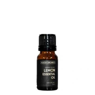 Abbildung von Alucia Organics Zertifiziertes Organisches Zitrone (Lemon) Ätherisches Öl 10ml