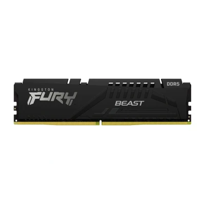 Abbildung von Kingston FURY Beast Schwarz DDR5 16GB 5200MT/s CL36 DIMM Desktop Gaming Speicher Einzelnes Modul KF552C36BBE 16