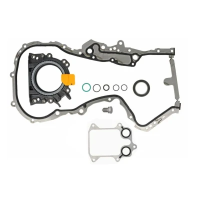 Abbildung von ELRING 246.680 Dichtungssatz, Kurbelgehäuse mit Wellendichtring Kurbelwelle SEAT: Toledo 3, Alhambra II, Altea XL, VOLKSWAGEN: GOLF 5, 6