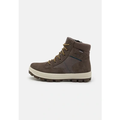 Abbildung von Superfit TEDD Schnürstiefelette für Kinder, Größe: 35, Braun/blau Schuhe