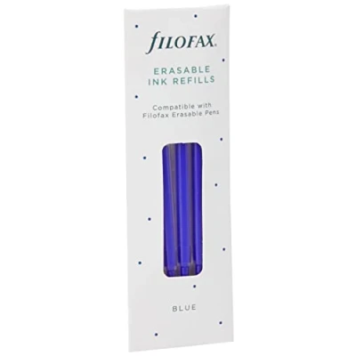Abbildung von Filofax Nachfüllpack für Kugelschreiber, radierbar, Blau 101589